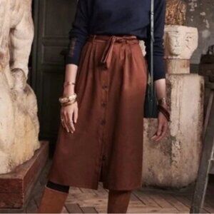 Sezane Celina skirt in Mocha